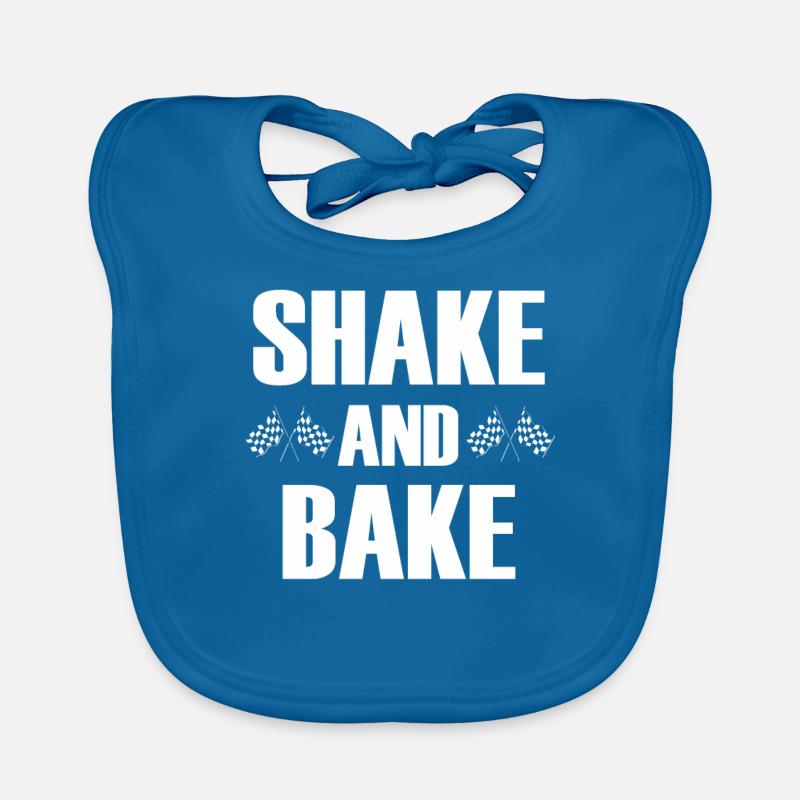 Shake And Bake Racing Organic Baby Bibs
