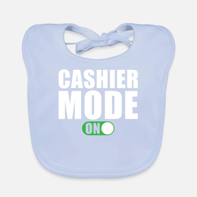 Mode Caissier activé Bavoir bio Bébé
