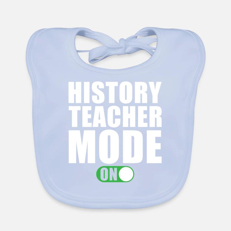 Mode Professeur d’histoire activé Bavoir bio Bébé