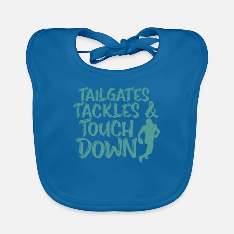 Tailgates Tackles et Touch Down America Bavoir bio Bébé
