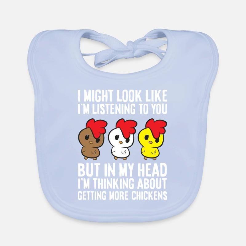 Chicken Owner I'm Thinking About Getting More Organic Baby Bibs