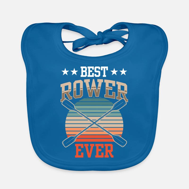 Best Rower Ever Rowing Boat Rowing Rowing Rowing Organic Baby Bibs