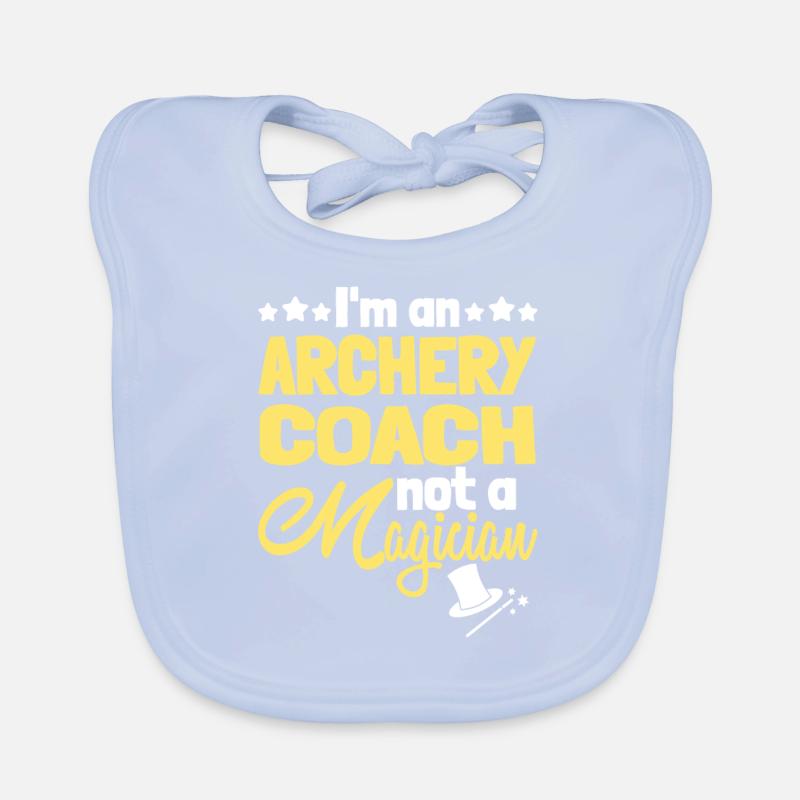 Bogenschütze Bogensport Pfeil Bogen Bogenschießen Baby Bio-Lätzchen