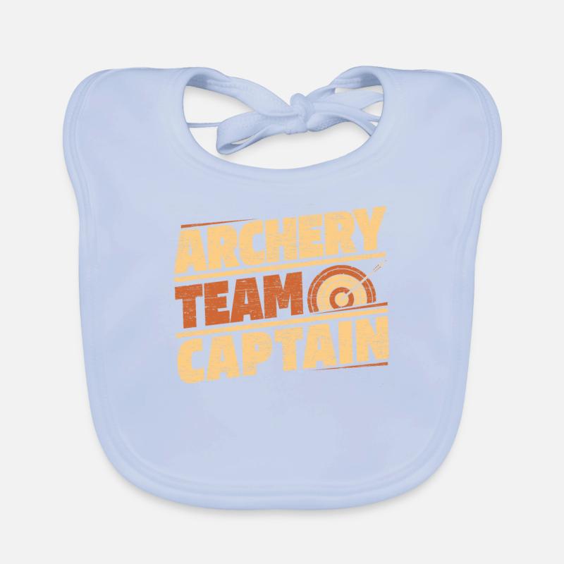 Bogenschütze Bogensport Pfeil Bogen Bogenschießen Baby Bio-Lätzchen