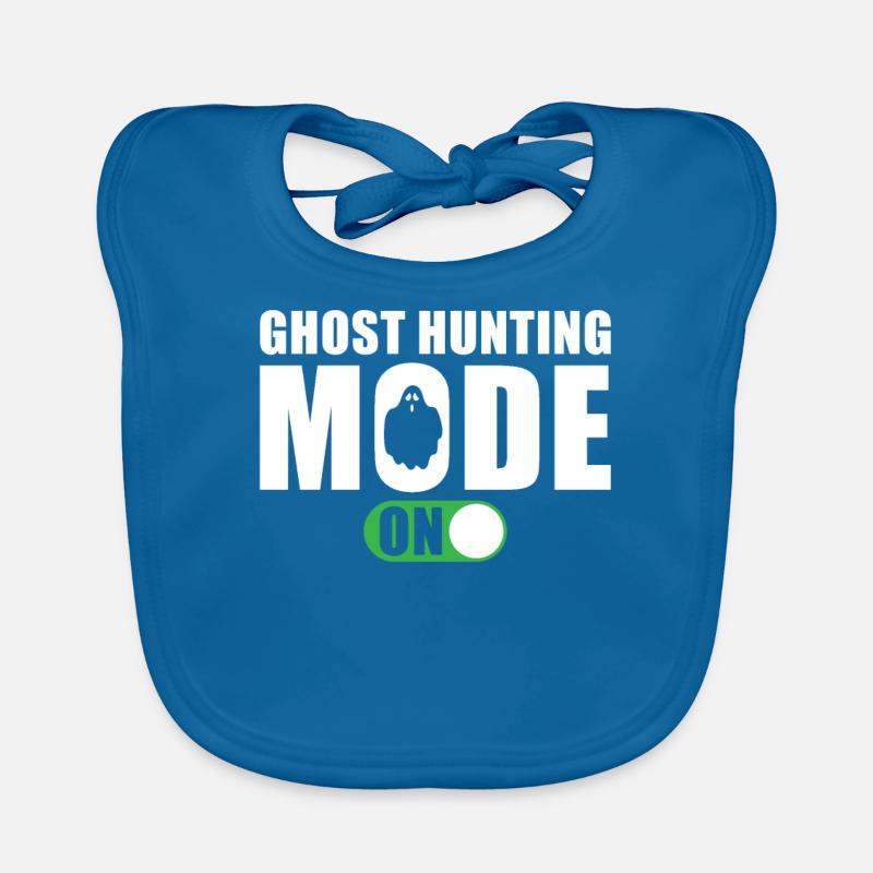 Ghost Hunter Spell Ghost Hunt Mode On Organic Baby Bibs