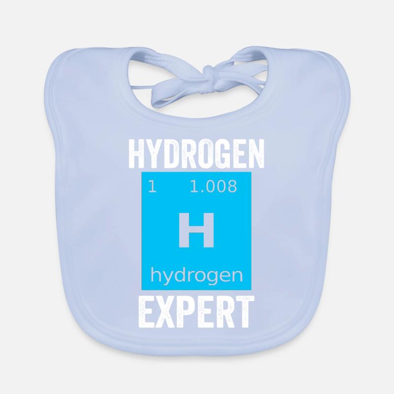 Hydrogen Expert Element Energie Wasserstoff Baby Bio-Lätzchen