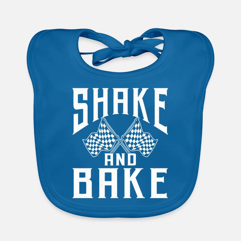Shake And Bake Racing Organic Baby Bibs
