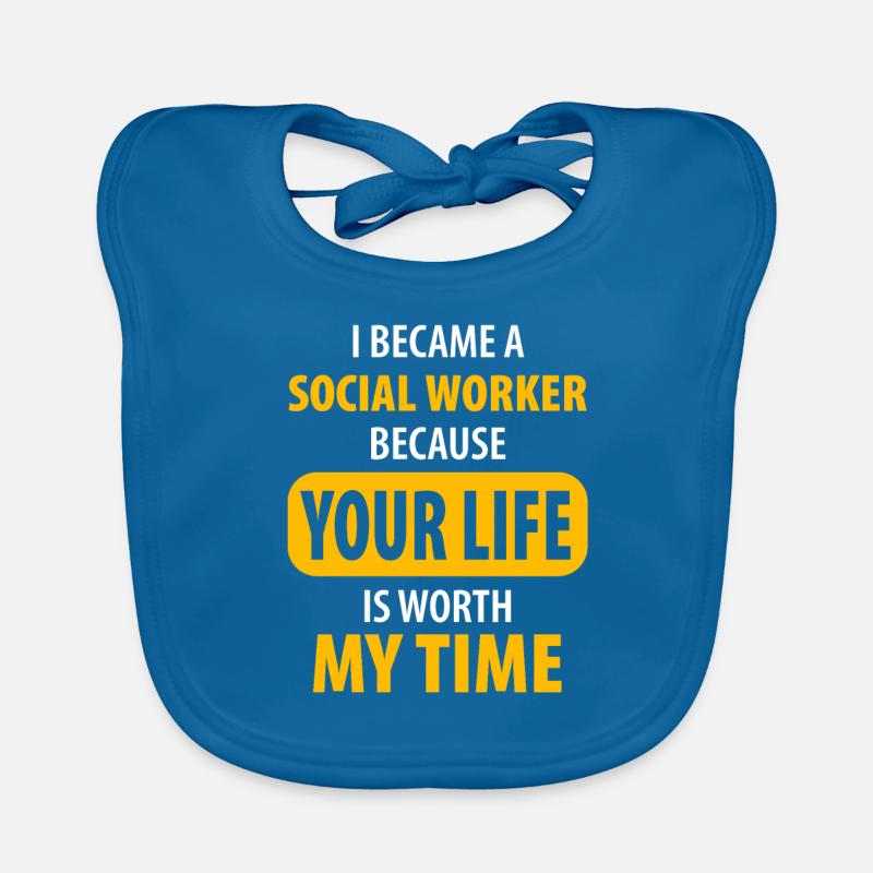 Social Work Organic Baby Bibs