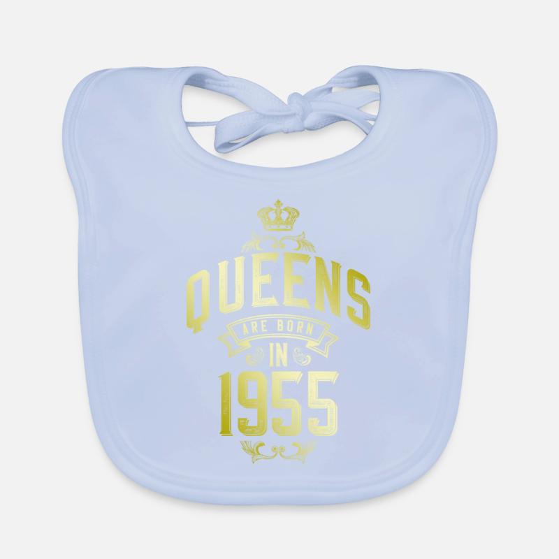 Queens born in 1955 Baby Bio-Lätzchen