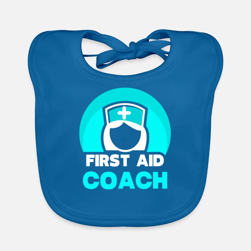 First Aid Trainer Teacher Course Immediate Measures Organic Baby Bibs