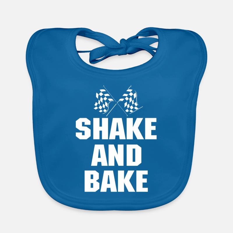 Shake And Bake Racing Organic Baby Bibs