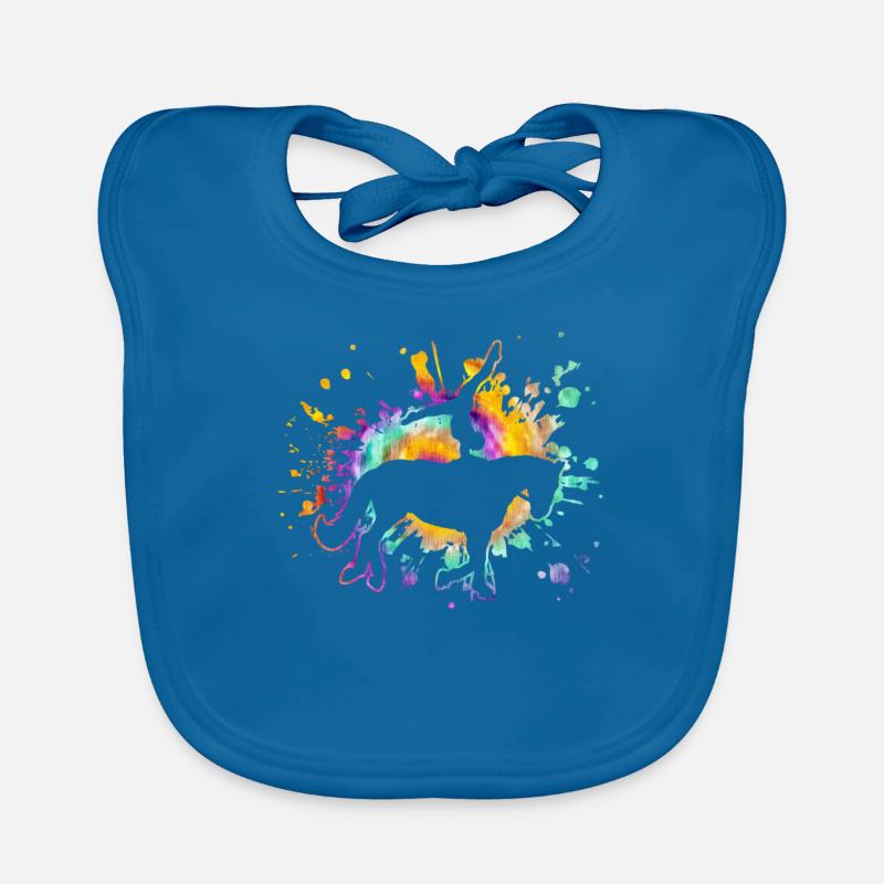 voltige cavalier sauteur Bavoir bio Bébé