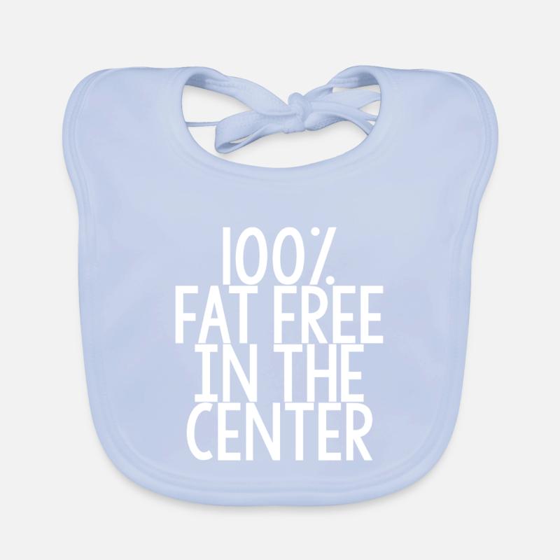 100% sans gras au centre 4 Bavoir bio Bébé