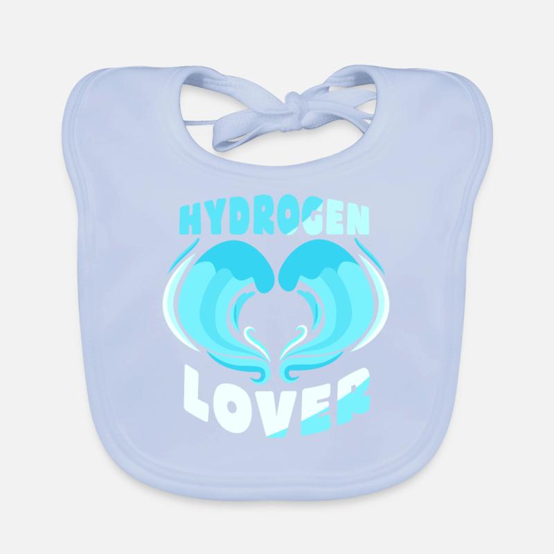 Hydrogen Lover Energy Element Hydrogen Bavoir bio Bébé