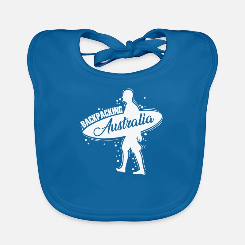 Backbacking Australia Outback Abenteuer Baby Bio-Lätzchen
