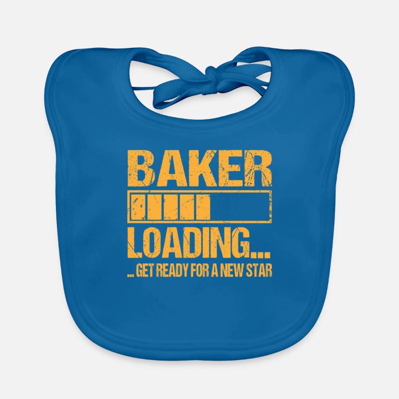 Bäcker loading Bäcker Ausbildung Baby Bio-Lätzchen