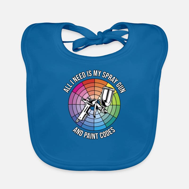 Car Painter Vehicle Painter Painter Organic Baby Bibs