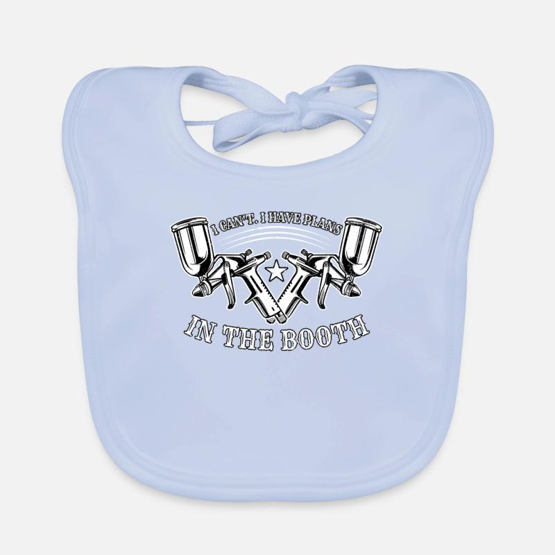 Car Painter Vehicle Painter Painter Organic Baby Bibs