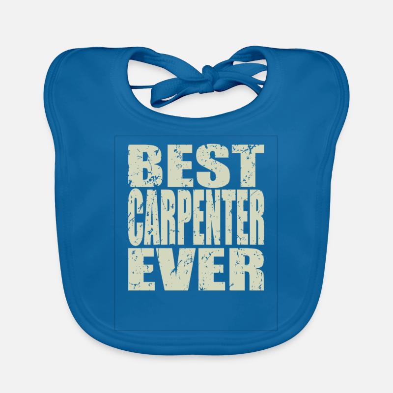 Best Handwerker ever Handwerker Geschenk Baby Bio-Lätzchen