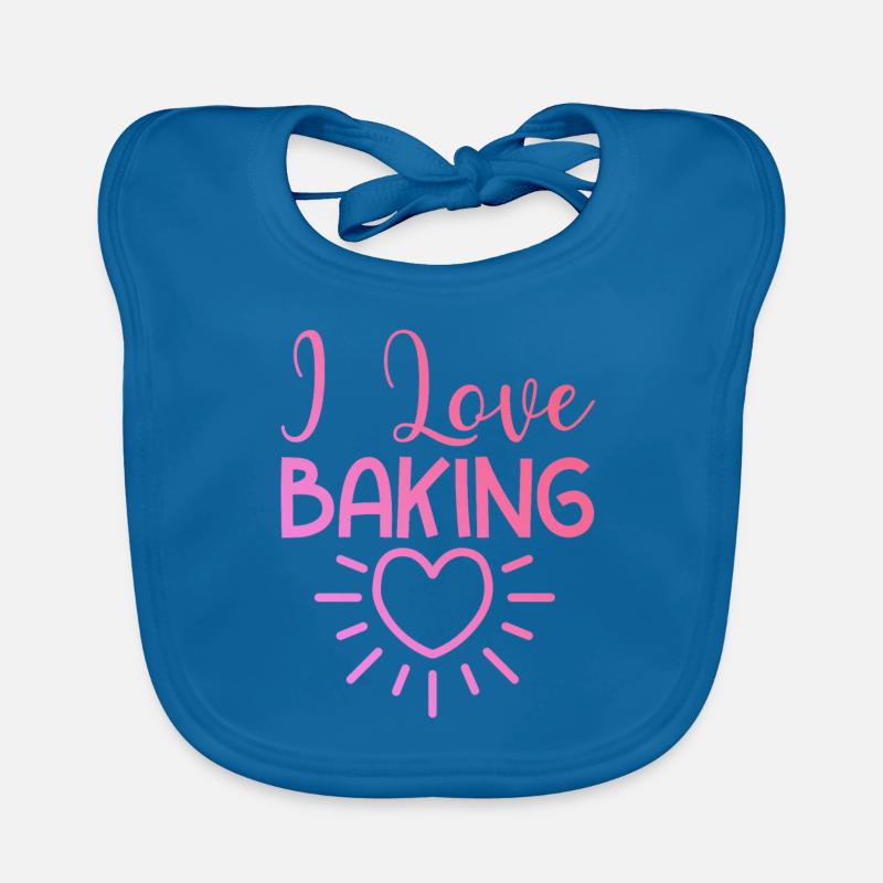 I love baking Organic Baby Bibs