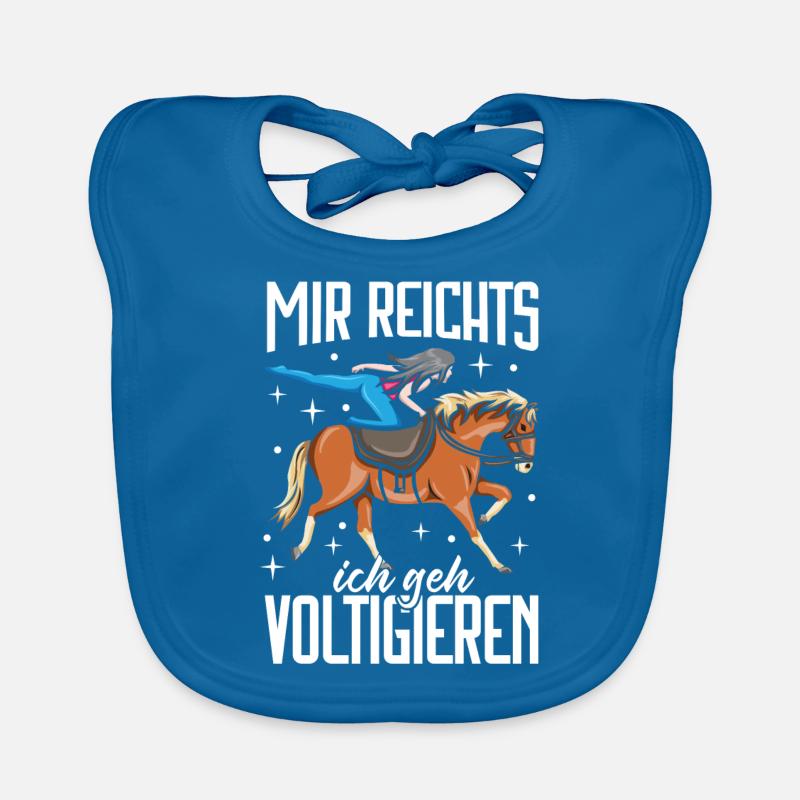 Voltigieren Baby Bio-Lätzchen
