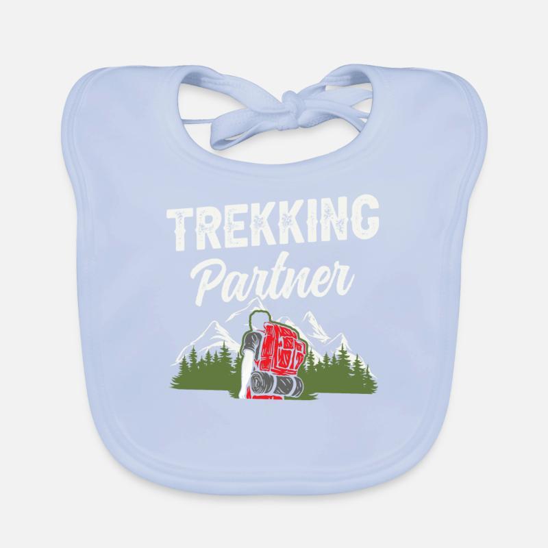 Trekking Partner Wandelaar Bio-slabbetje voor baby's