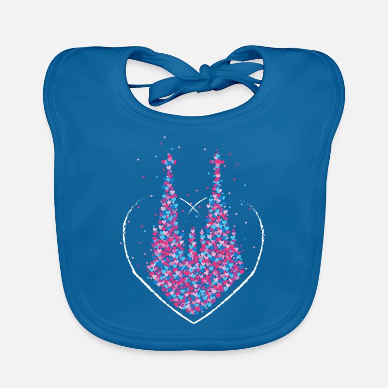 Cologne Cologne Cathedral Carnival Carnival Costume Replacement Organic Baby Bibs