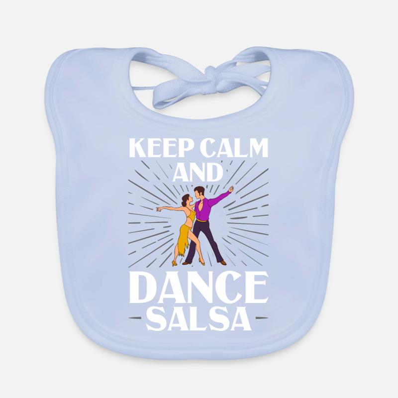 Salsa Dance Music Course Beginner Workout Dancer Organic Baby Bibs