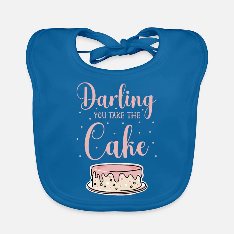 Kuchen Backen Bäcker Konditor Baby Bio-Lätzchen