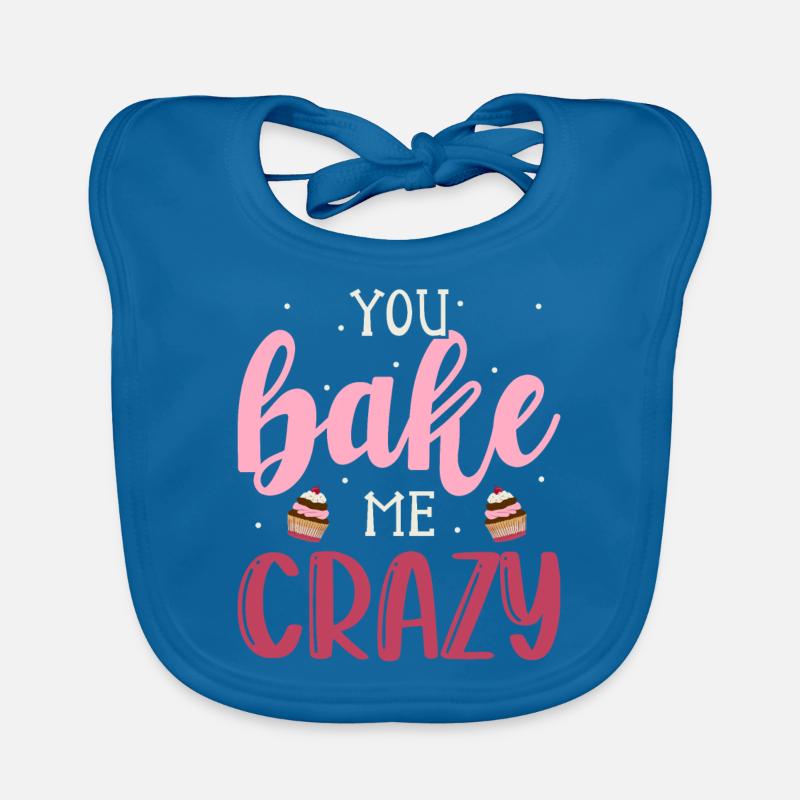 Kuchen Backen Bäcker Konditor Baby Bio-Lätzchen