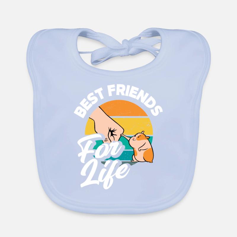 Drôle de cadeau de hamster Bavoir bio Bébé