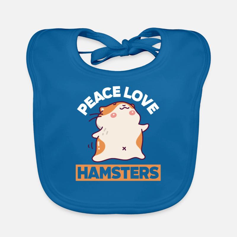 Drôle de cadeau de hamster Bavoir bio Bébé