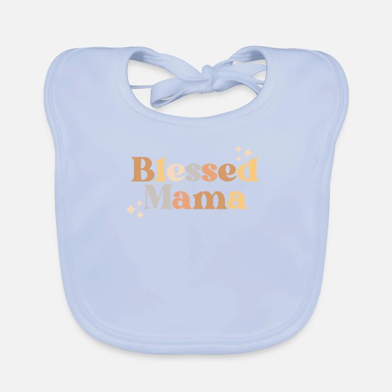 Gesegnete Mama Dankbare Mama Thanksgiving Herbst Herbst Baby Bio-Lätzchen