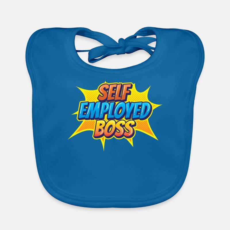 Self-employed boss Freelancer Self-employed Organic Baby Bibs