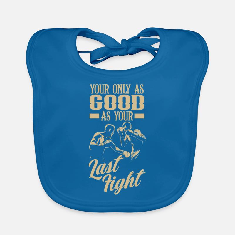 Drôle de boxer de boxe cadeau Bavoir bio Bébé