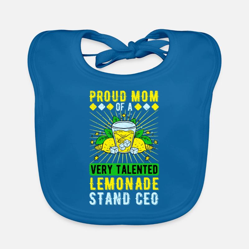 Limonade Vendeur Lemonade Stand Mère Bavoir bio Bébé