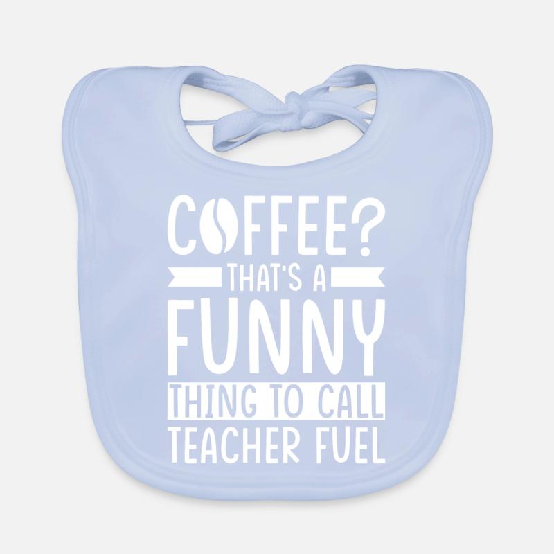 Dicton du café de l’enseignant Bavoir bio Bébé