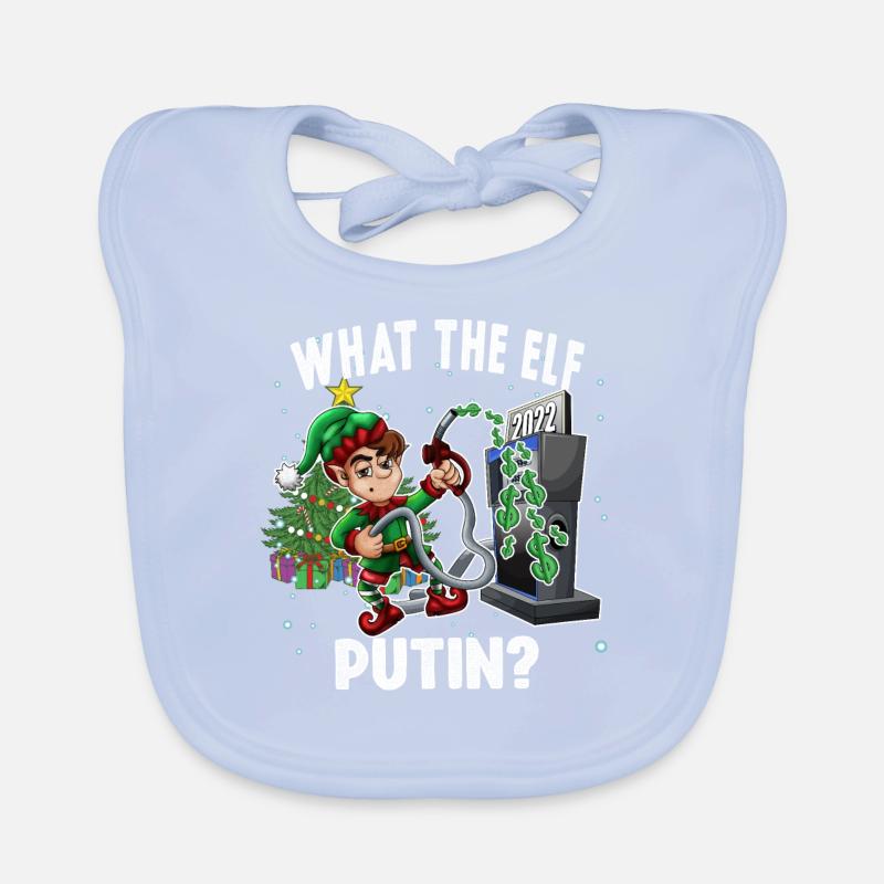 Ce que l’elfe Poutine Drôle de gaz Prix Noël Bavoir bio Bébé