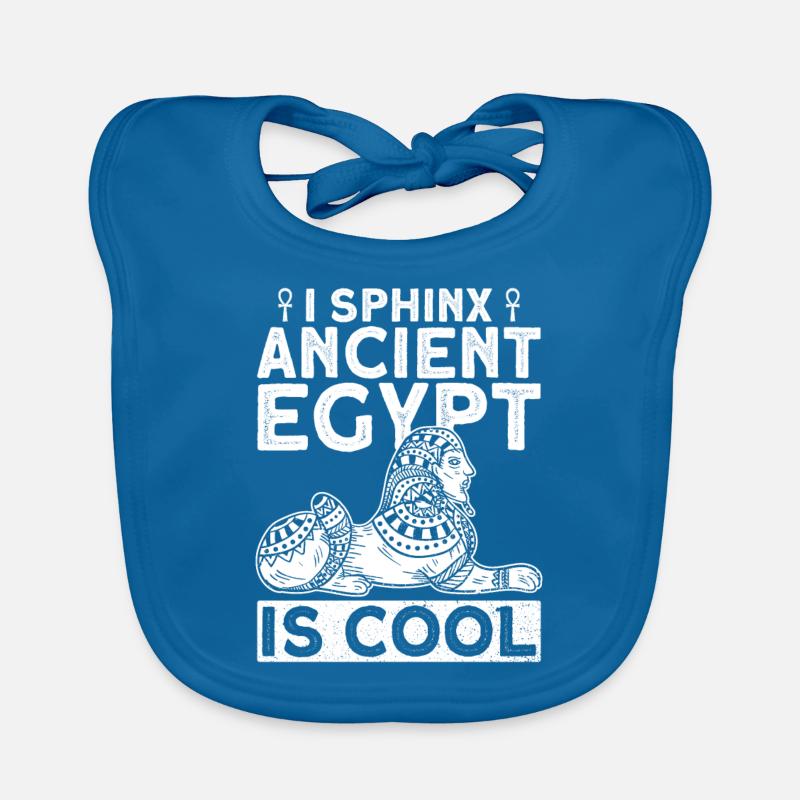 Sphinx Mythologie égyptienne Égypte ancienne Bavoir bio Bébé