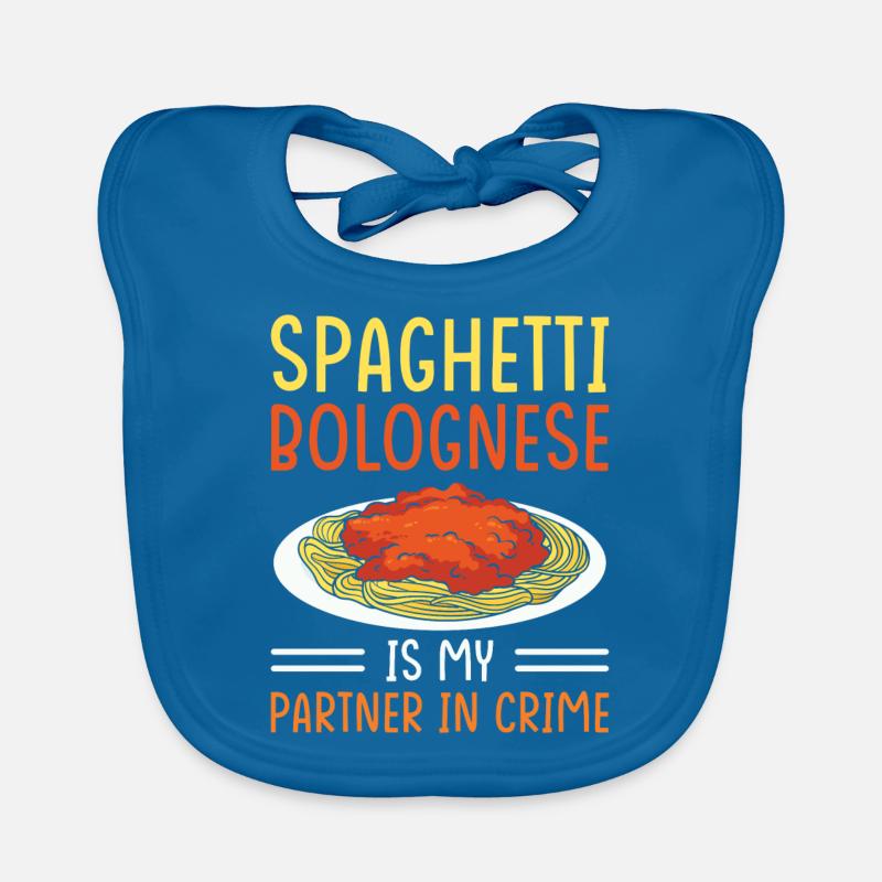 Spaghetti Bolognese Baby Bio-Lätzchen