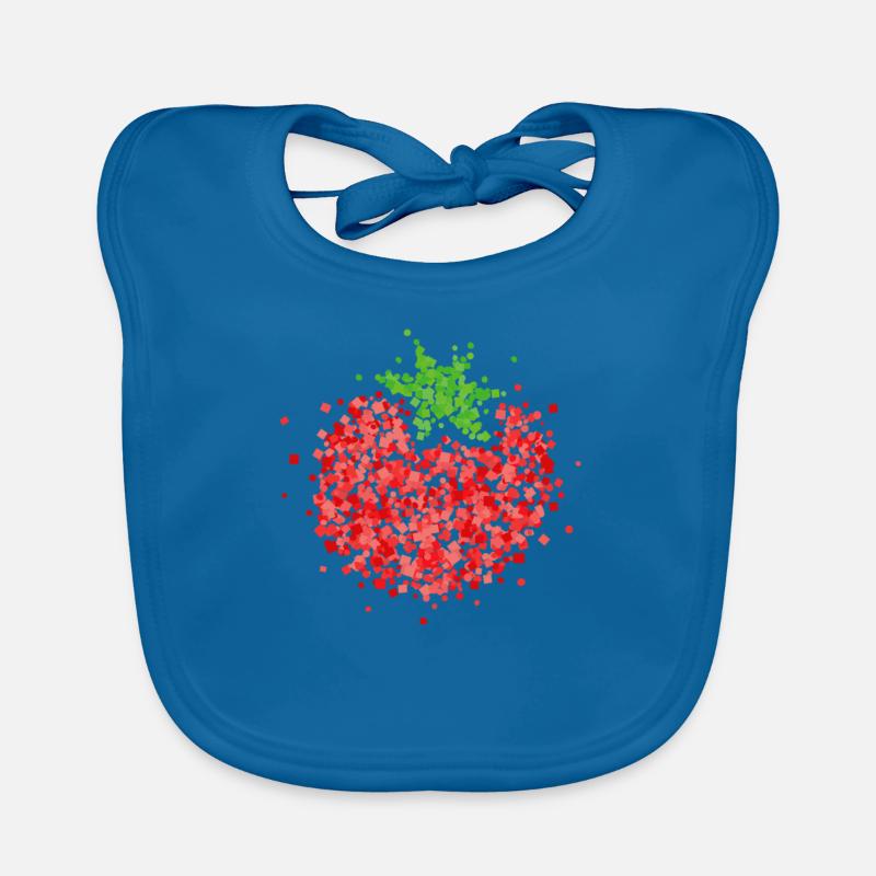 Costume de tomate Remplacement Carnaval Confettis Bavoir bio Bébé