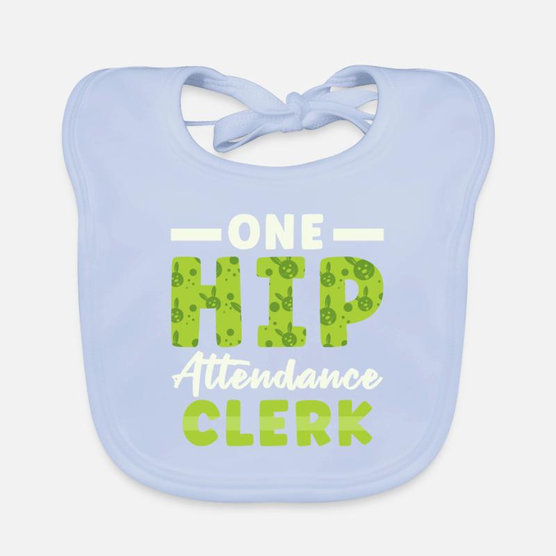 Hip Attendance Clerk Baby Bio-Lätzchen