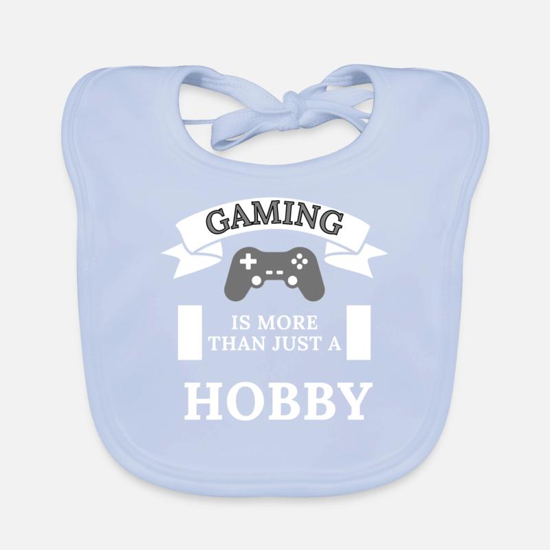 Le jeu est plus qu’un simple t-shirt de passe-temps Bavoir bio Bébé