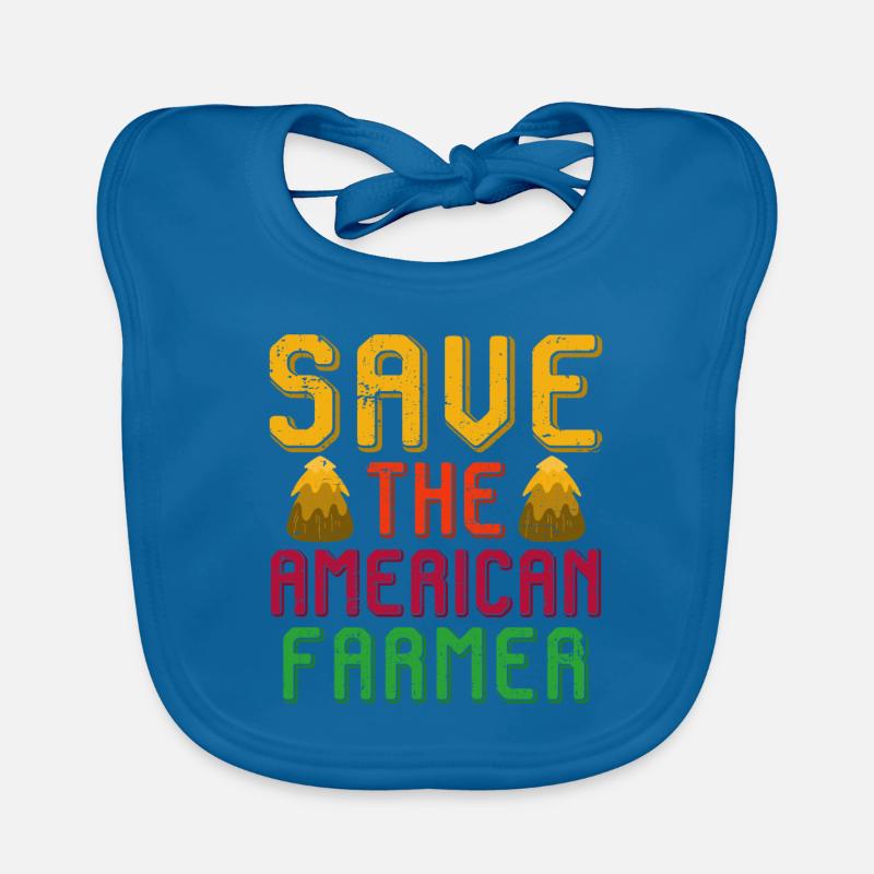 Save American Farmer Baby Bio-Lätzchen