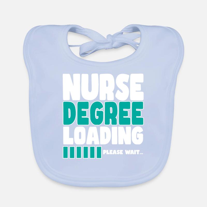 Krankenschwester lädt Ausbildung Baby Bio-Lätzchen