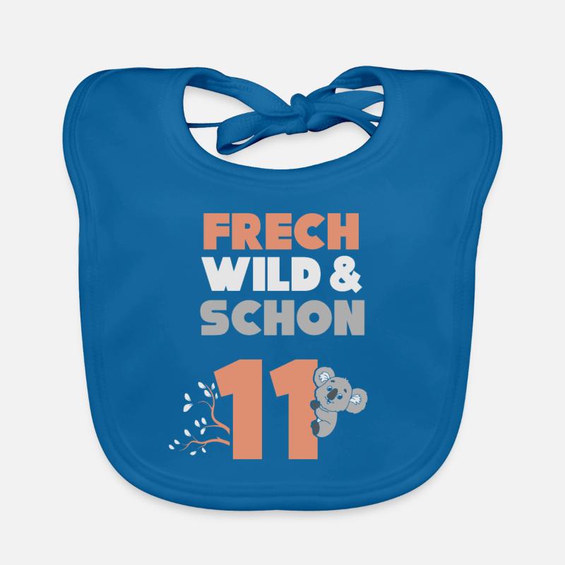 11 Jahre Geburtstag Junge Mädchen Koala Baby Bio-Lätzchen