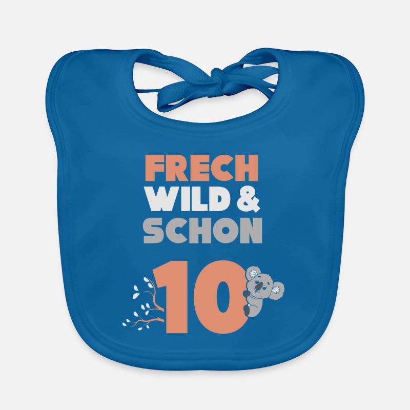 10 Jahre Geburtstag Junge Mädchen Koala Baby Bio-Lätzchen