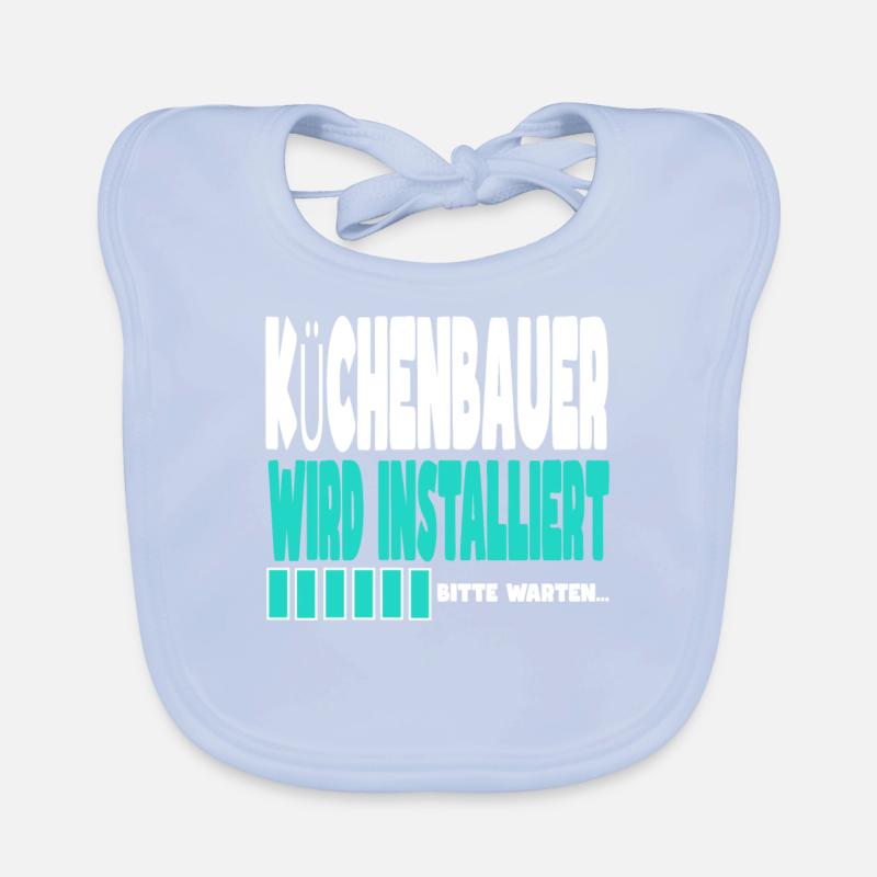 Kutscher wird installiert Baby Bio-Lätzchen