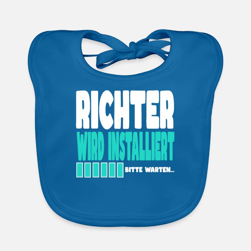 Richter wird installiert Baby Bio-Lätzchen