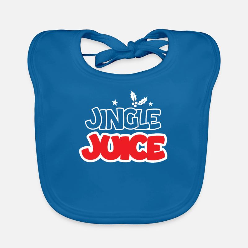 Jingle juice Norwegian pattern Organic Baby Bibs